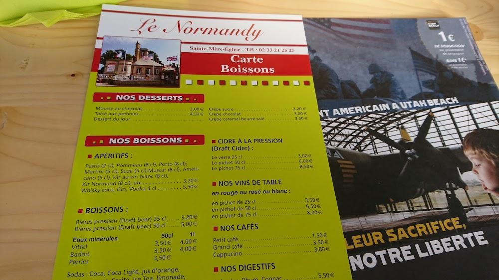 Le Normandy - Menu Image 1